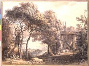 ラウンドテンプル 作： Paul Sandby