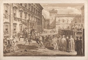 凱旋の勝利者 作： Paul Sandby
