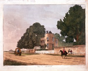 レンジャーズ ハウスのサウス ロッジ、グリニッジ、ロンドン、1812 年 作： Paul Sandby
