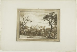 Twelve Views....in South Wales (最初のウェールズ セット) 作： Paul Sandby