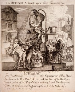 ウィリアム・ホガース、1762年 作： Paul Sandby
