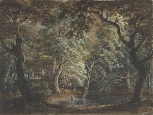 ウィンザー グレート パーク、1790～99 年。 作： Paul Sandby