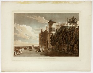 東向きのウィンザーテラス 作： Paul Sandby