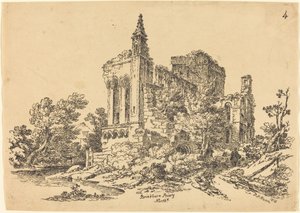 ブリンクマン修道院 作： Paul Sandby Munn