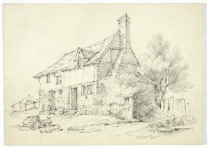 カントリーサイド コテージ 作： Paul Sandby Munn