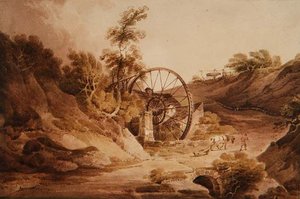ブローズリーのグレートホイール 作： Paul Sandby Munn