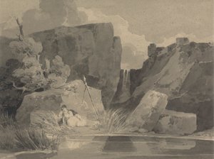 淡いメランコリー 作： Paul Sandby Munn