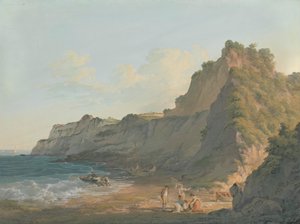 シャンクリン・チャイン、ワイト島 作： Paul Sandby Munn