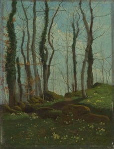 ブルターニュの春、1874年。 作： Paul Sébillot
