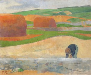 海苔採り 作： Paul Sérusier