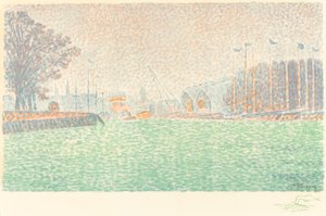 フラッシングで (A Flessingue) 作： Paul Signac