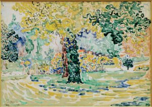 ルクセンブルクにて 作： Paul Signac