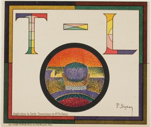 クロマチックサークル 作： Paul Signac