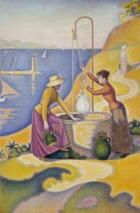 井戸の女性たち（Opus 238） 作： Paul Signac