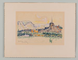 ジュネーブ 作： Paul Signac