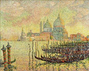 大運河（ベニス） 作： Paul Signac