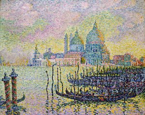 大運河ヴェネツィア、1905年。 作： Paul Signac