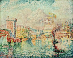 マルセイユ港 作： Paul Signac