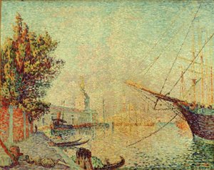 ラ・ドガーナ（ベニス） 作： Paul Signac