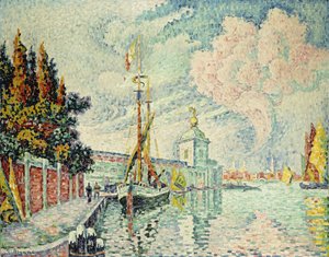 ラ・ドガーナ、1909 作： Paul Signac