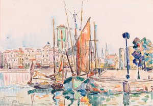 ラ・ロシェル 作： Paul Signac