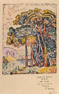 風景 作： Paul Signac