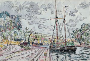 ポントリーの風景、1927年