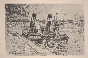 芸術の架け橋 作： Paul Signac