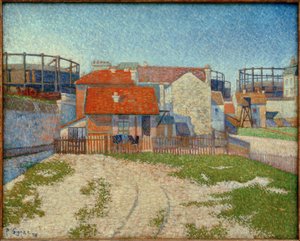 ガスメーター、クリシー 作： Paul Signac