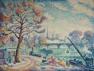 ポンデザール 作： Paul Signac