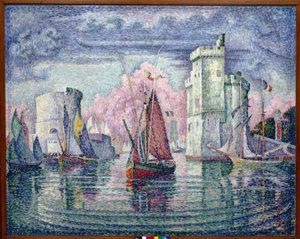 ラロシェル港 作： Paul Signac