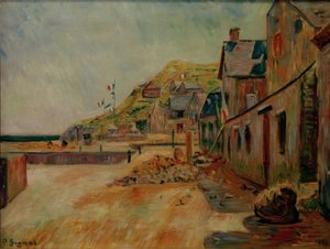 ポルテンベッシン。 7月14日 作： Paul Signac