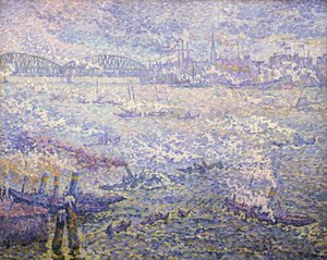 ロッテルダム。スモーク 作： Paul Signac