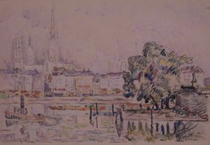 ルーアン 作： Paul Signac