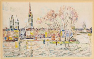 ルーアン、1924 作： Paul Signac