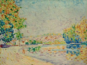 サモワ、研究なし。 8 作： Paul Signac