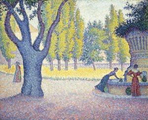 St、1895年の噴水デLices 作： Paul Signac