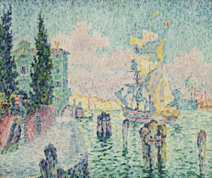 温室、ヴェネツィア、1905 作： Paul Signac