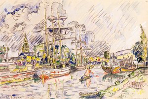 ランデルノー港、1921年