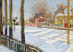 雪、木、1886
