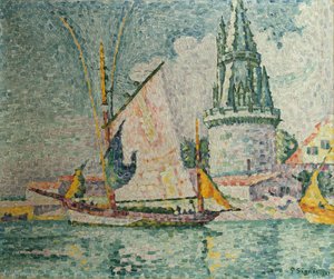 1927年ラロシェルでの4人の軍曹の航海 作： Paul Signac
