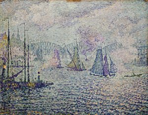 ロッテルダム港 作： Paul Signac