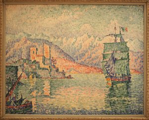 不明な画像 作： Paul Signac