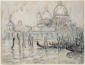ベネチア、1908年。 作： Paul Signac