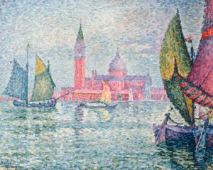 ベニス、セントジョージ 作： Paul Signac
