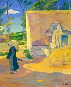 ル・プルデュの農家、1890年。 作： Paul Sérusier