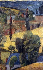 風景;風景、1906 作： Paul Sérusier