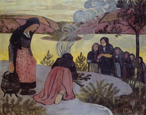 外部またはレマンマウ、1893年 作： Paul Sérusier
