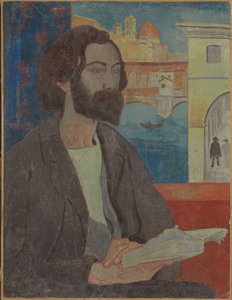 1893年、フィレンツェのエミールバーナードの肖像 作： Paul Sérusier