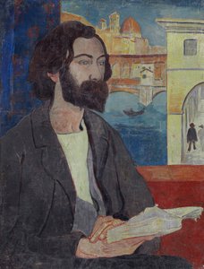 1893年、フィレンツェのエミールバーナードの肖像 作： Paul Sérusier